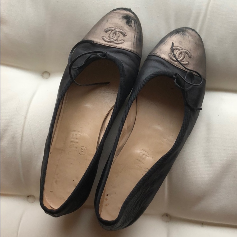 Chanel ballet flats